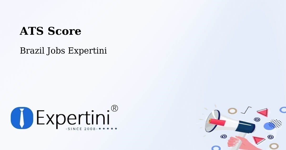 Resume ATS Score & Job Description Match Tool – Magda - Brazil Jobs Expertini