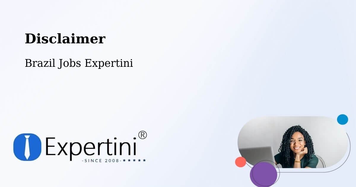 Disclaimer – Magda - Brazil Jobs Expertini